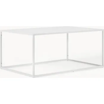 Konferenční stolek Konferenční stolek Westwing Neptun obdélníkový 90 x 60 x 40 cm bílý