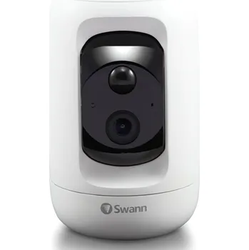 Kompletní kamerový systém Vnitřní bezpečnostní kamera Swann SWIFI-PTCAM232GB-EU / Full HD / 110° / dosah až 10 m / černá/bílá
