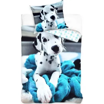 Povlečení fototisk Pes Dalmatin 140x200, 70x90 cm