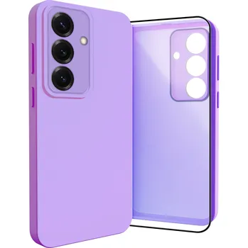 Pouzdro na mobilní telefon Zadní Kryt Hello Case pro Samsung Galaxy S24 fialový