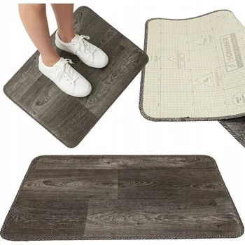 Koberec Protiskluzový Běhoun do Kuchyně Koberec Kuchyňský PVC Povlak 50 x 90 cm