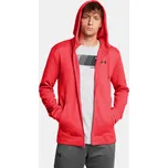 Under Armour Pánská mikina UA Armour Fleece FZ Hoodi 1373357-713 Červená XS