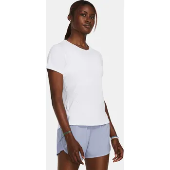 Dámské tričko Dámské tričko Under Armour UA Launch Elite Shortslee 1383364-100 Bílá LG