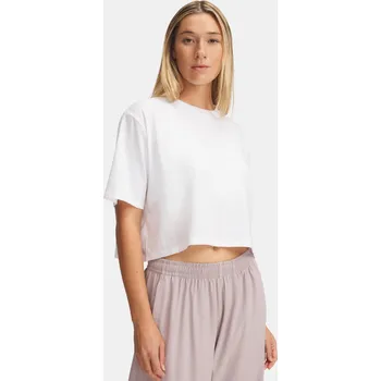 Dámské tričko Dámské tričko Under Armour UA Rival SS 1389721-100 Bílá XXL