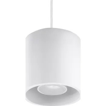 Závěsné svítidlo Orbis bílé moderní nad jídelní stůl nebo kuchyňský ostrůvek 110 cm