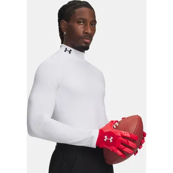 Pánské tričko Under Armour UA CG Armour Fitted Mock 1366066-100 Bílá 3XL