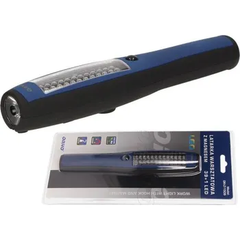 Svítilna Pracovní svítilna 39 + 1 LED S magnetem, pogumovaná orno