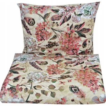 Povlečení BAVLNĚNÉ LOŽNÍ SADA POVLEČENÍ 160X200 OBOUSTRANNÉ POLŠTÁŘE 70X80 100% BAVLNA