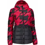 Dámská bunda ALTISPORT DARCIA ČERNÁ ČERVENÁ velikost: S