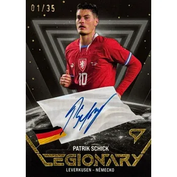 Sběratelství AUTO karta PATRIK SCHICK 23-24 Sportzoo Hrdí lvi Legionary /35