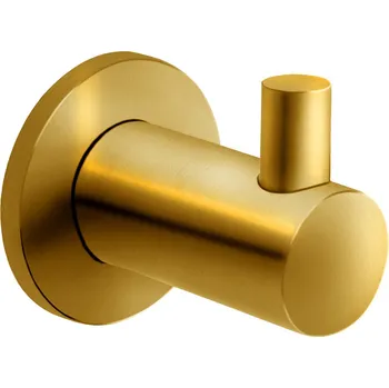 Věšák FERRO Háček SMILE, kartáčované zlato (ASM05BG)