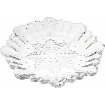 Talíř Dezertní talíř Altom Design Sněhová Vločka 18 cm