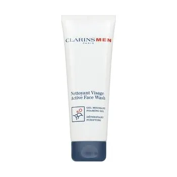Kosmetika Clarins Men Active Facial Wash čistící gel pro muže 125 ml