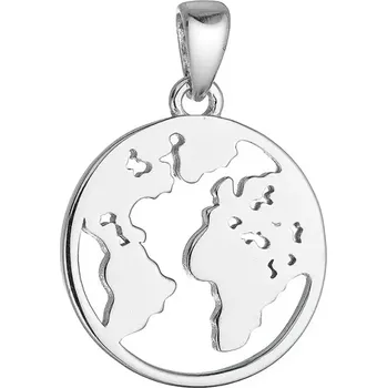 Oblečení a móda Stříbrný přívěsek světadíly 64064