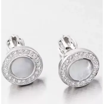 Náušnice Dámské náušnice stříbro 925 zirkon UPST-121469S