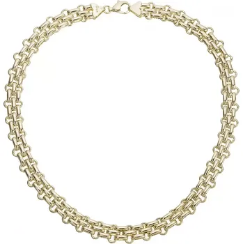 Náhrdelník Masivní náhrdelník z pozlacených článků 72095