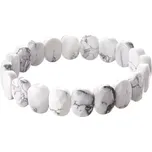 Náramek s minerálními kameny howlit 43057.3