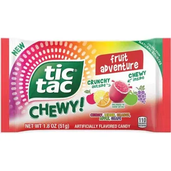Bonbon Tic Tac žvýkavé bonbonky s ovocnými příchutěmi 51 g