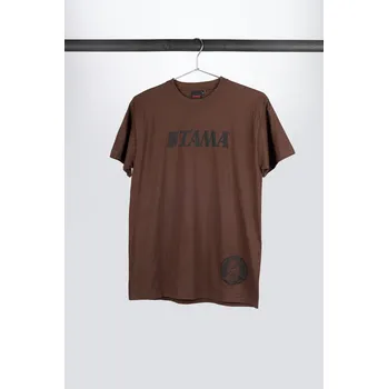 TAMA "Logo" Brown T-Shirt (S)
