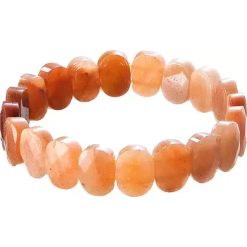 Oblečení a móda Náramek s minerálními kameny achát hnědý 43057.3