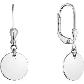Oblečení a móda Stříbrné náušnice placičky 61134