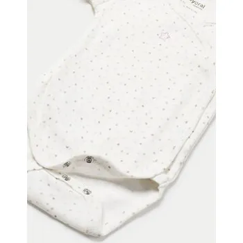 Kojenecký body Mayoral Dětské body 2788 Écru 12M