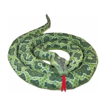 plyšák Plyšák Had zelený – 170 cm