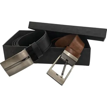 Módní doplněk PENNY BELTS Double Set kožených opasků 35-020-19-48 a 35-020-8PS-60 - 105 cm