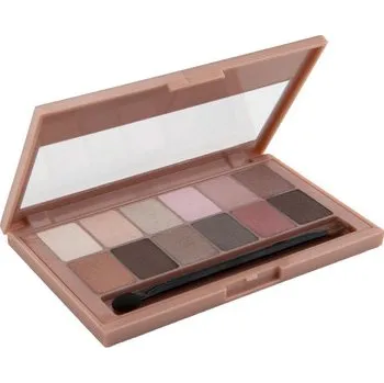 Přípravek na oči Maybelline Nudes Eyeshadow Palette - Paleta očních stínů 9,6 g - 01 Blushed Nudes