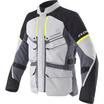 Moto bunda CLOVER bunda SCOUT-5 WP yellow/gray - L