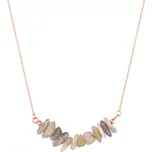 Náhrdelník s kamenem labradorit 42037.3 ocel