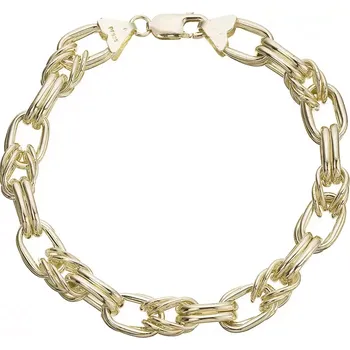 Náramek Elegantní masivní náramek pozlacený 73067