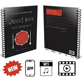 Příslušenství pro bicí nástroj Drum Lesson Groove Book P. Ostrowski