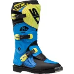 SIDI boty FLAME dětské light blue/lime/black - 32