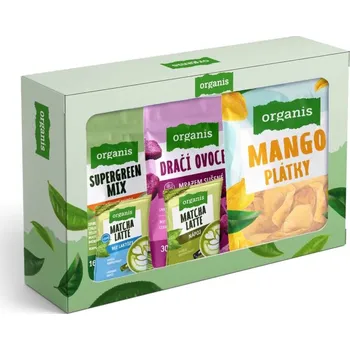 Dárkový potravinový koš Organis Mlsání dárková sada