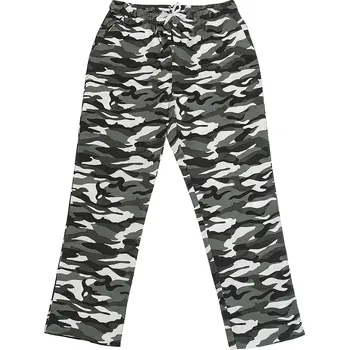 xcena Maskáčové tepláky slabé s kapsami Velikost: M