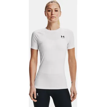 Dámské tričko Dámské tričko Under Armour UA HG Authentics Comp SS 1365460-100 Bílá XL