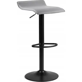 Barová židle Barová Židle FH Angel , odstíny šedé, šedá, 87 cm, umělá kůže