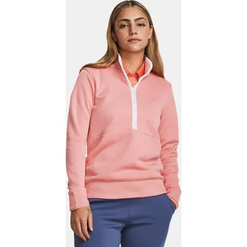 Dámské oblečení Dámská mikina Under Armour UA Storm Sweaterfleece HZ 1382923-673 Růžová SM