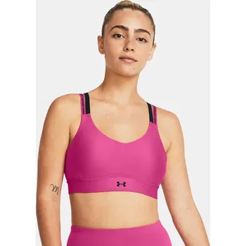Dámské spodní prádlo Dámská podprsenka Under Armour UA Infinity Mid 2.0 R 1385433-686 Růžová XS A-C