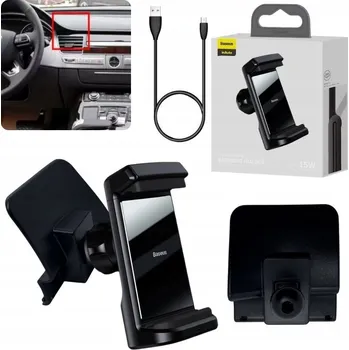 ADAPTÉR PRO DRŽÁK TELEFONU AUDI A8L 2011-2017 + INDUKČNÍ DRŽÁK BLOW