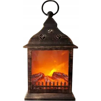 Obraz Lampion retro krb 21.6 cm - lampa dárek Vánoce Halloween