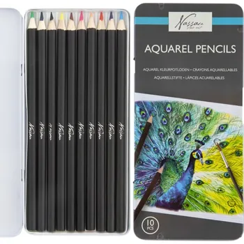 Kresba Sada 10 Ks profesionálních akvarelových PASTELKY
