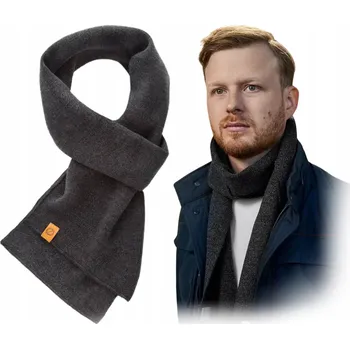 Šála Brødrene šála šedá 150 cm - muž