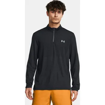 Pánské tričko Pánské tričko Under Armour UA SEAMLESS STRIDE 1/4 ZI 1378168-025 Šedá SM