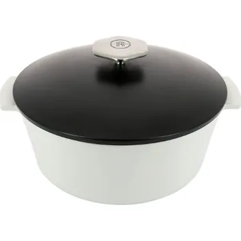Hrnec TOMGAST Hrnec vysoký Revolution 3,4 l, černá barva pokličky