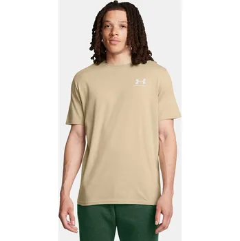 Pánská móda Pánské tričko Under Armour UA M SPORTSTYLE LC SS 1326799-300 Hnědá LG