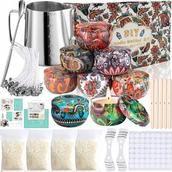 Obraz Zestaw do Robienia Świec Sojowych Velká sada na Dárek DIY