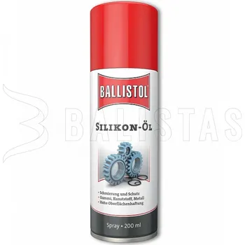 Sportovní střelba Silikonový olej Ballistol ve spreji 200ml