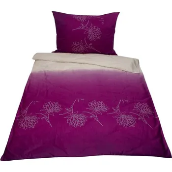 Povlečení KNITVA Saténové ložní povlečení ze 100% bavlny MIRA 140/220 + 70/90